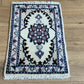 Orientteppich handgeknüpft Nain 58x38 cm