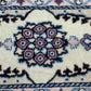 Orientteppich handgeknüpft Nain 58x38 cm