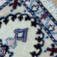 Orientteppich handgeknüpft Nain 58x38 cm