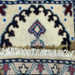 Orientteppich handgeknüpft Nain 58x38 cm