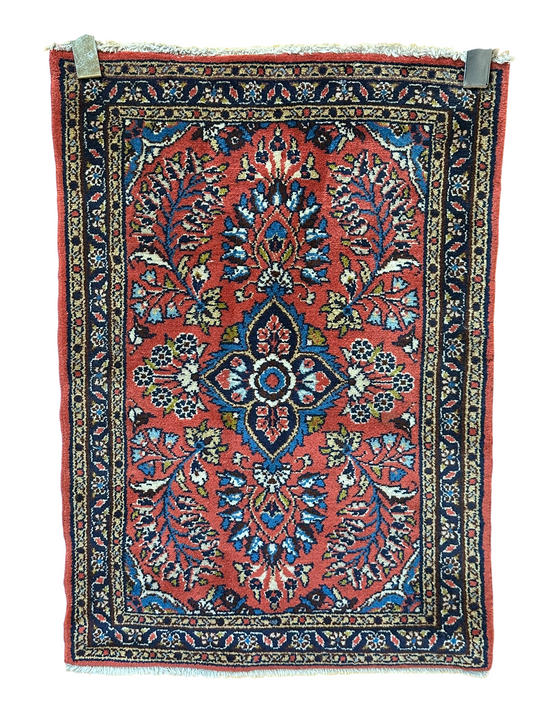 Orientteppich handgeknüpft Lilian Sarough 83x57 cm