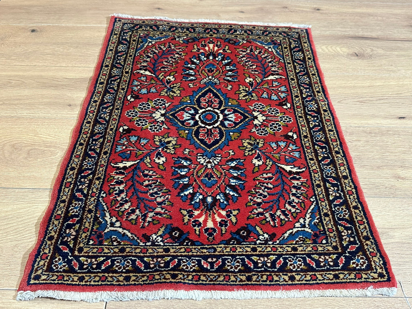 Orientteppich handgeknüpft Lilian Sarough 83x57 cm