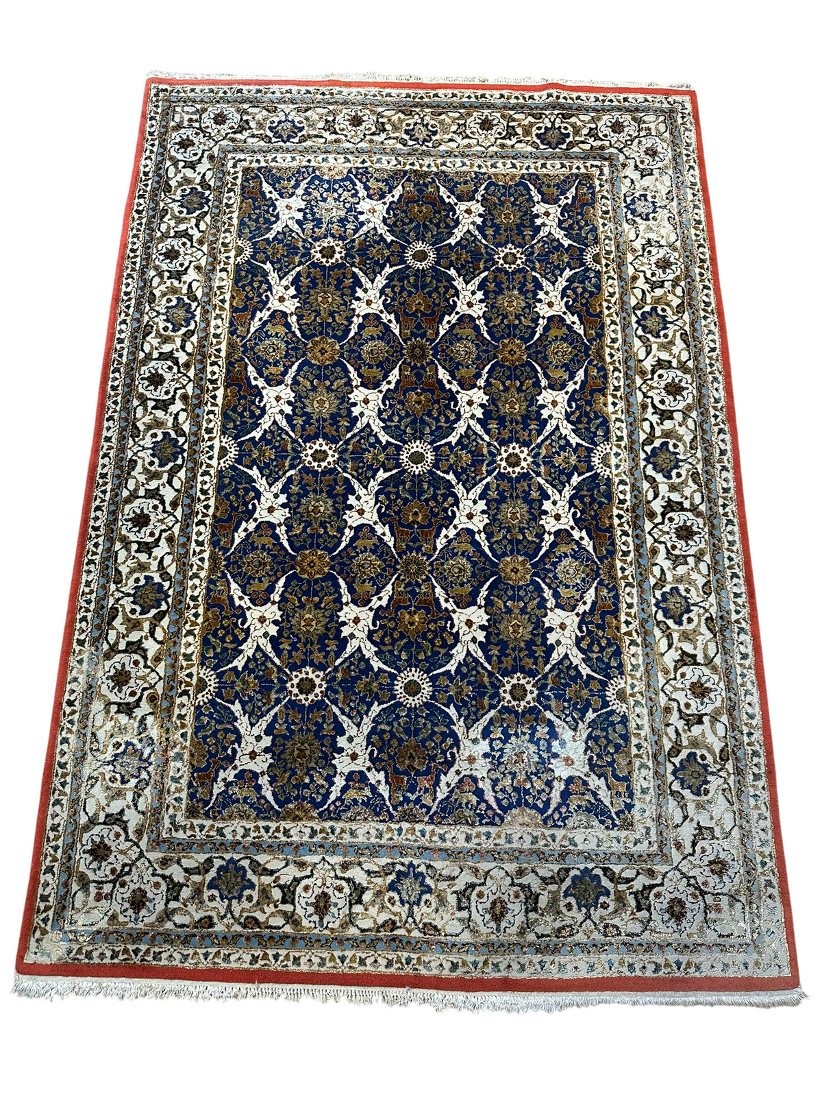 Orientteppich handgeknüpft Türkei Hereke Seide auf Seide 185x125 cm