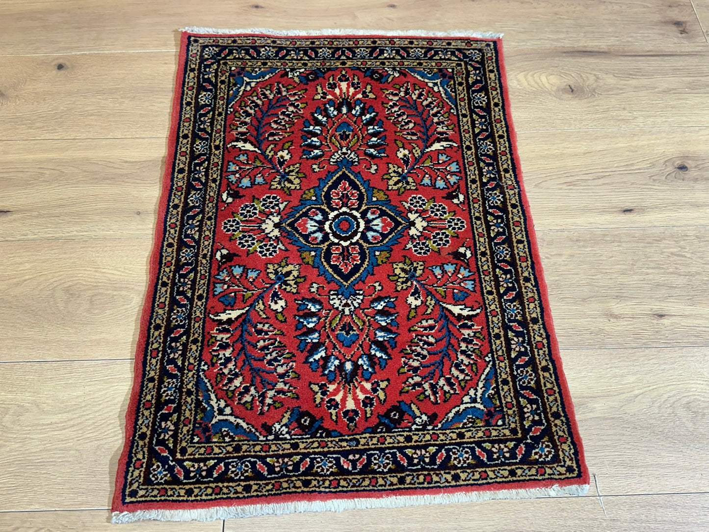 Orientteppich handgeknüpft Lilian Sarough 83x57 cm