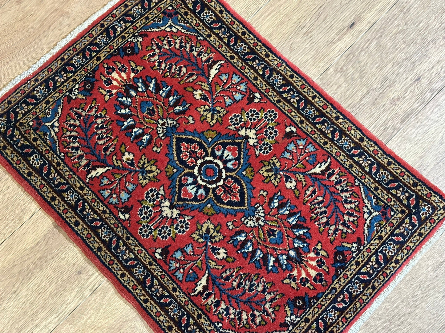 Orientteppich handgeknüpft Lilian Sarough 83x57 cm