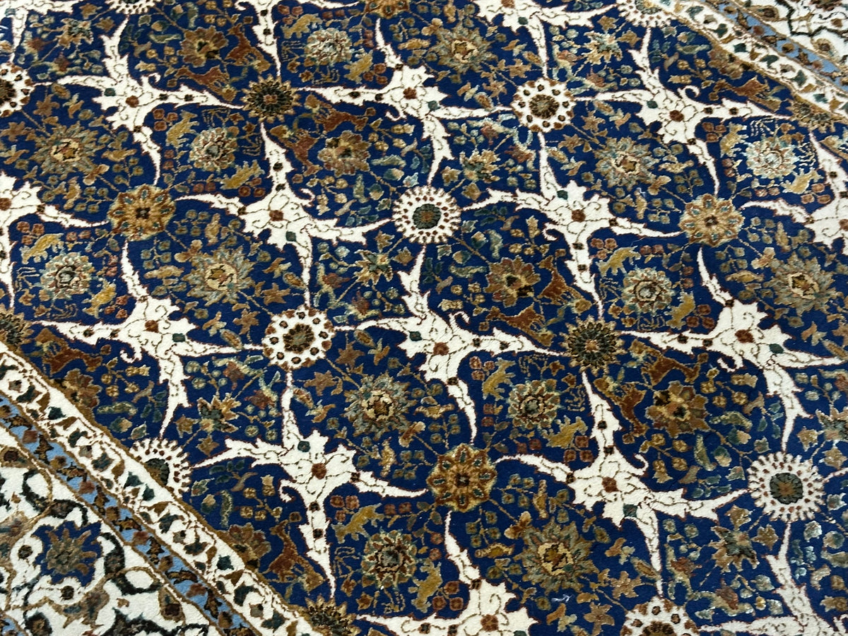 Orientteppich handgeknüpft Türkei Hereke Seide auf Seide 185x125 cm