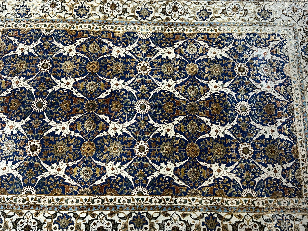 Orientteppich handgeknüpft Türkei Hereke Seide auf Seide 185x125 cm