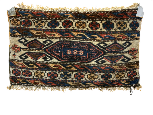 Orientteppich handgeknüpft Sumak Kazak 57x34 cm