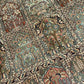 Orientteppich handgeknüpft Kaschmir Felder Ghom Seide 220x160 cm
