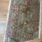 Orientteppich handgeknüpft Kaschmir Felder Ghom Seide 220x160 cm