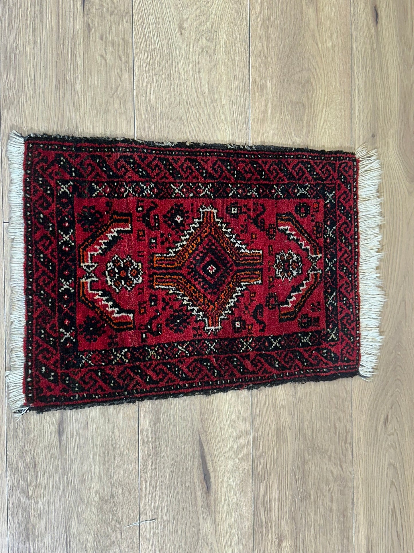 Orientteppich handgeknüpft Belutsch 57x40 cm