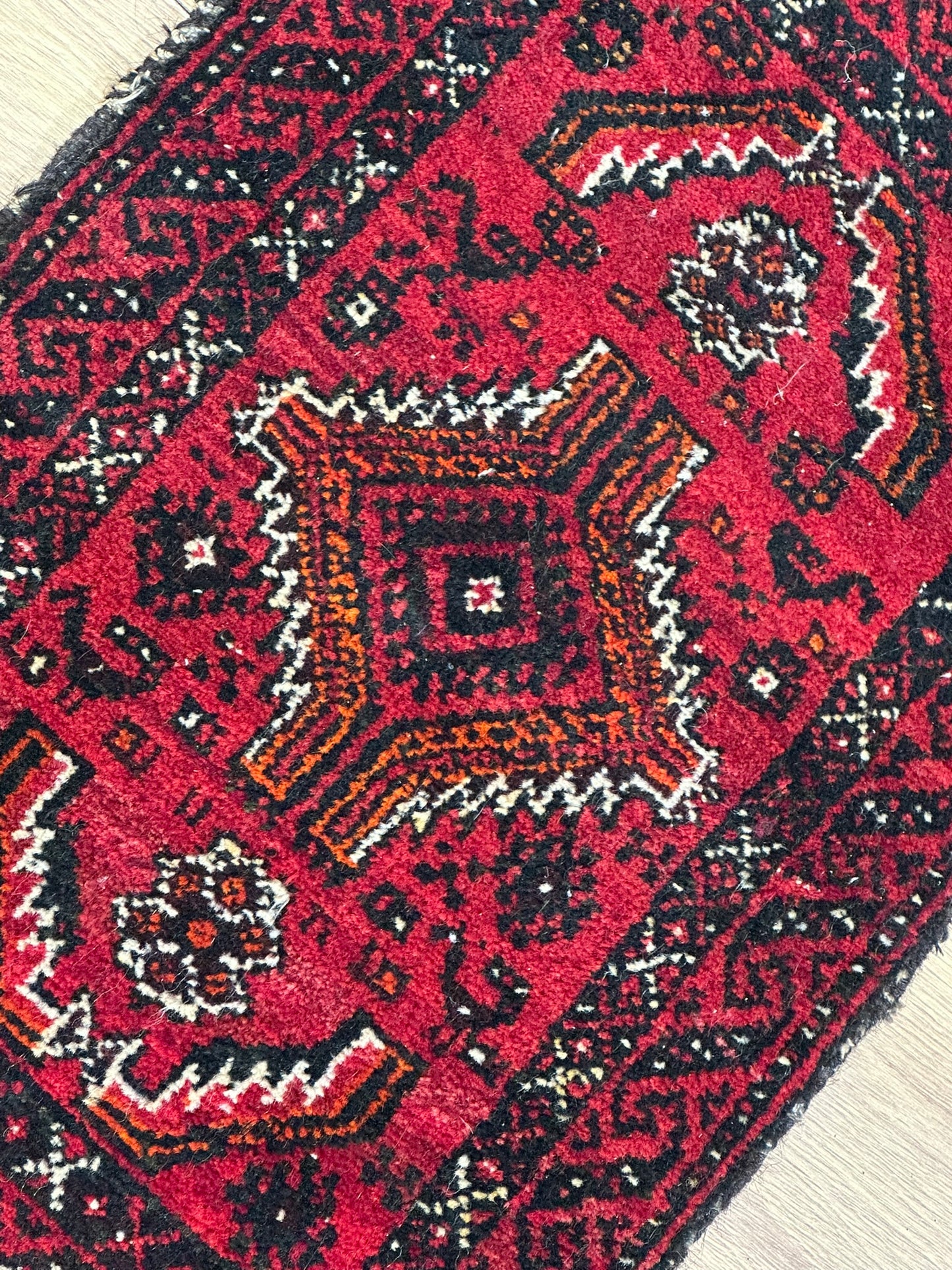 Orientteppich handgeknüpft Belutsch 57x40 cm