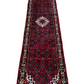 Orientteppich handgeknüpft Hamadan Läufer Top 297x85 cm