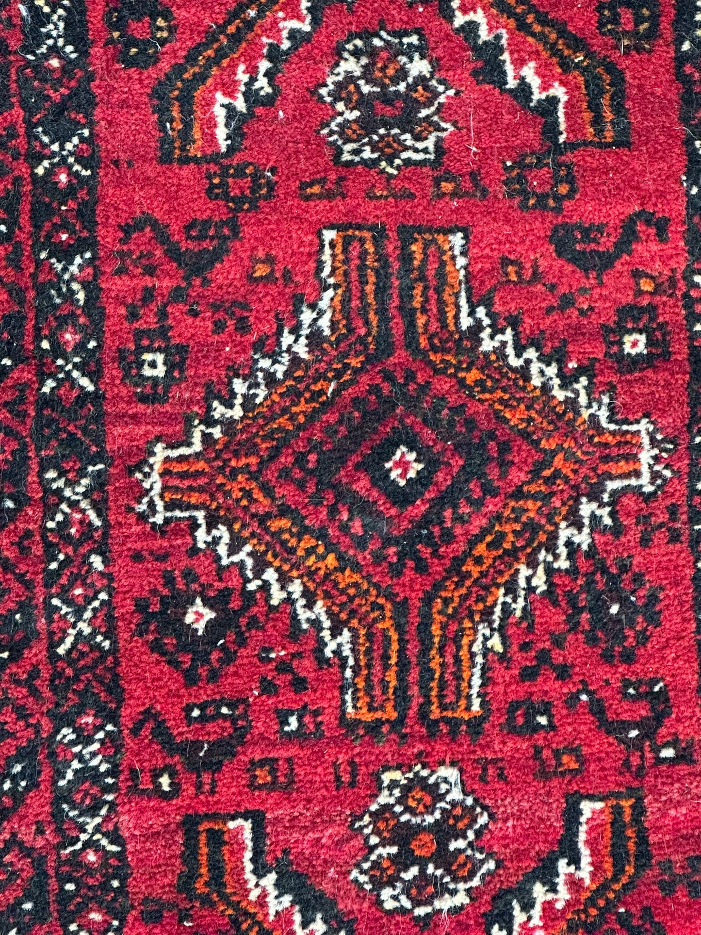 Orientteppich handgeknüpft Belutsch 57x40 cm