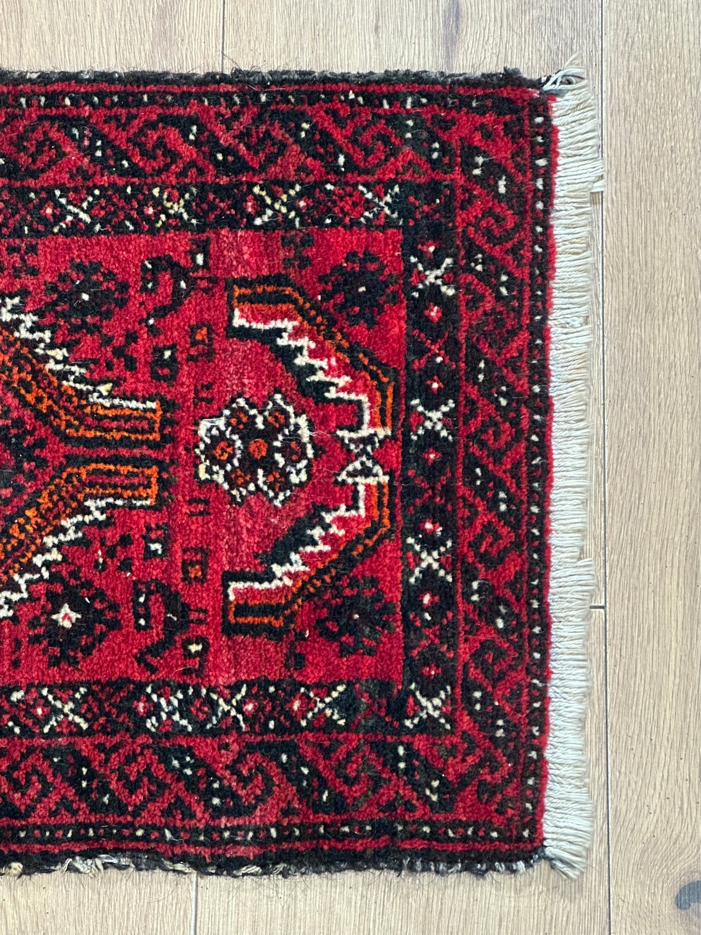 Orientteppich handgeknüpft Belutsch 57x40 cm