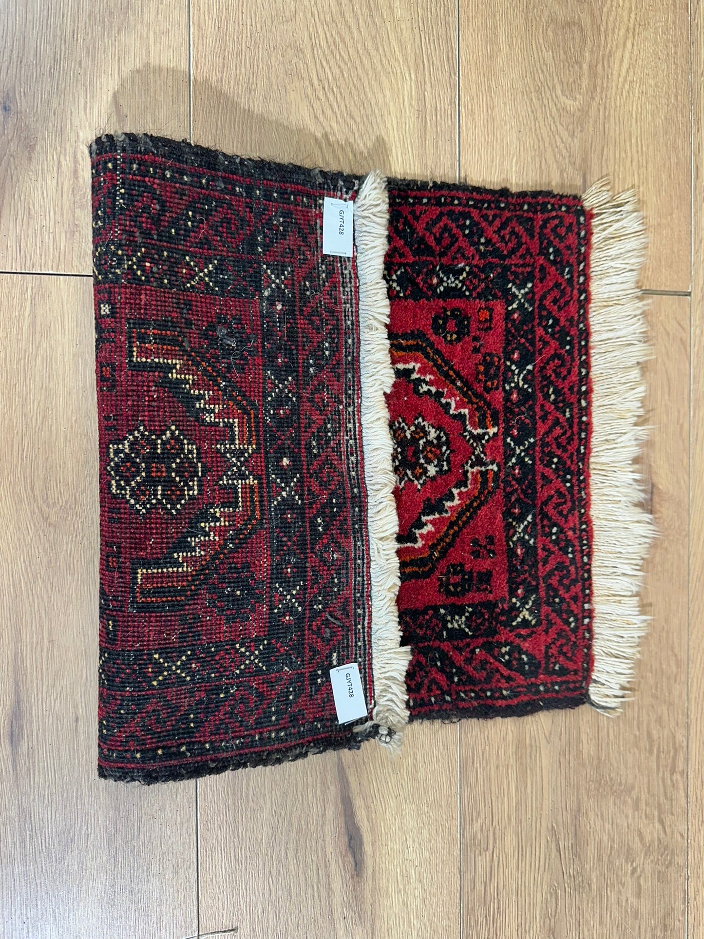 Orientteppich handgeknüpft Belutsch 57x40 cm