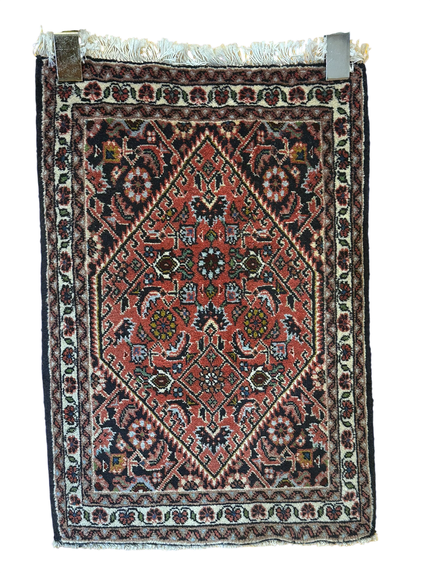 Orientteppich handgeknüpft Bidjar 64x44 cm