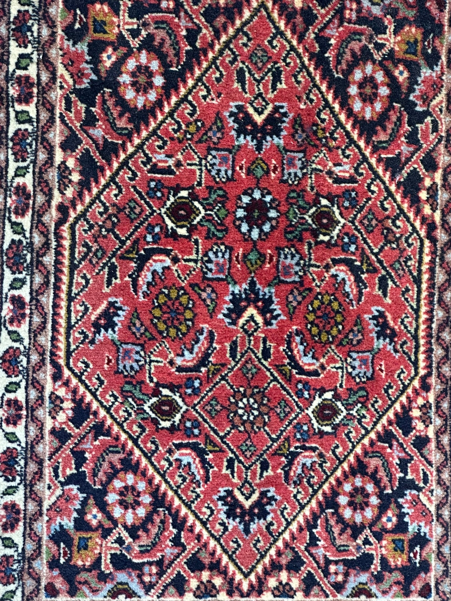 Orientteppich handgeknüpft Bidjar 64x44 cm