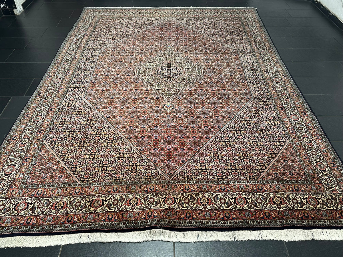 Orientteppich handgeknüpft Bidjar Wolle Top 355x250 cm