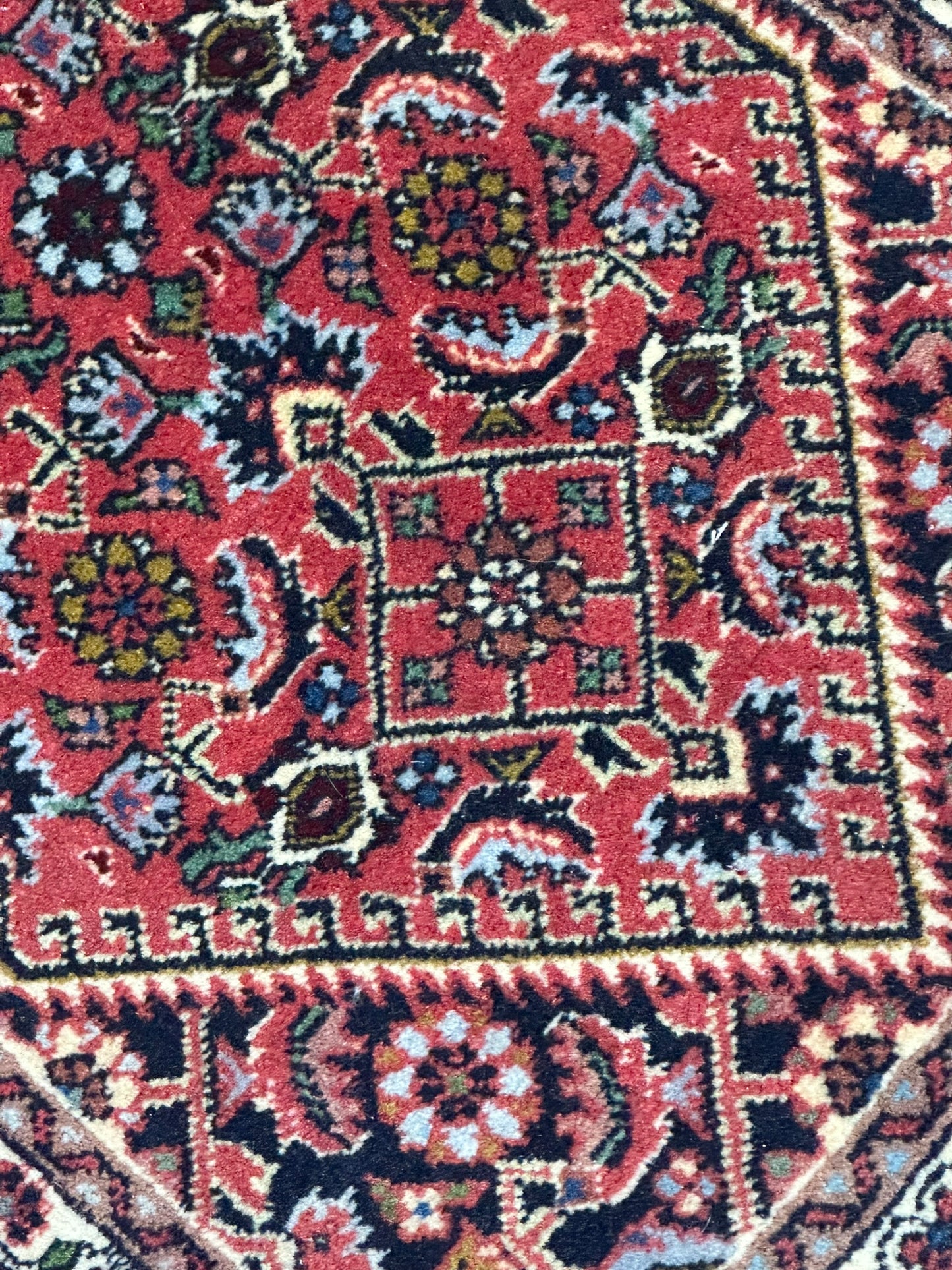 Orientteppich handgeknüpft Bidjar 64x44 cm