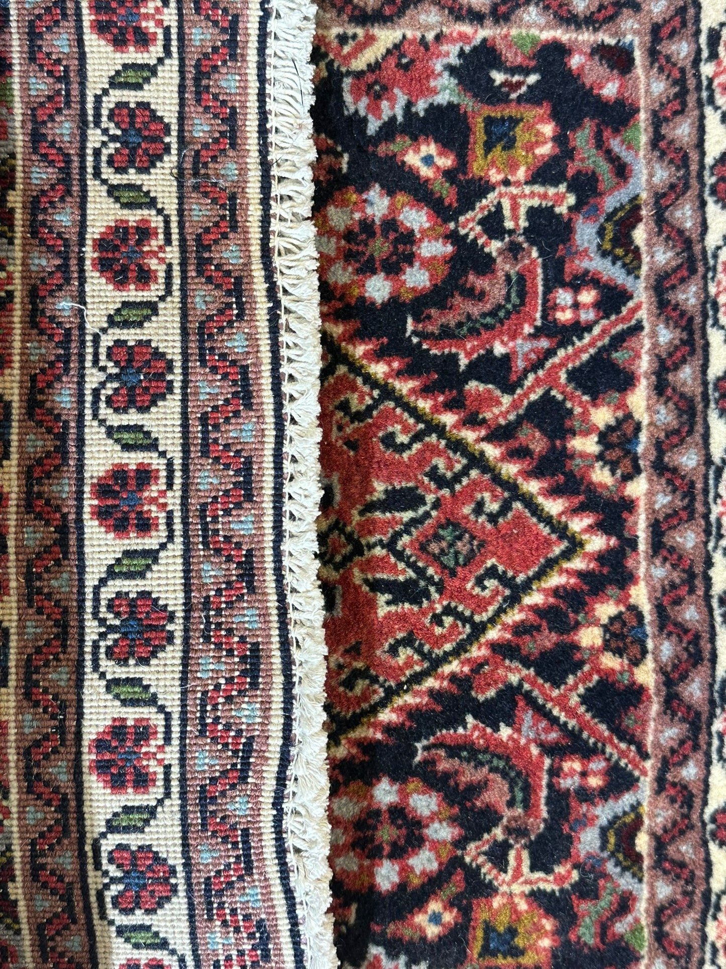 Orientteppich handgeknüpft Bidjar 64x44 cm
