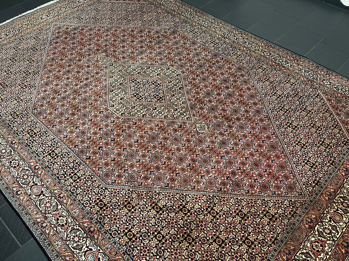 Orientteppich handgeknüpft Bidjar Wolle Top 355x250 cm