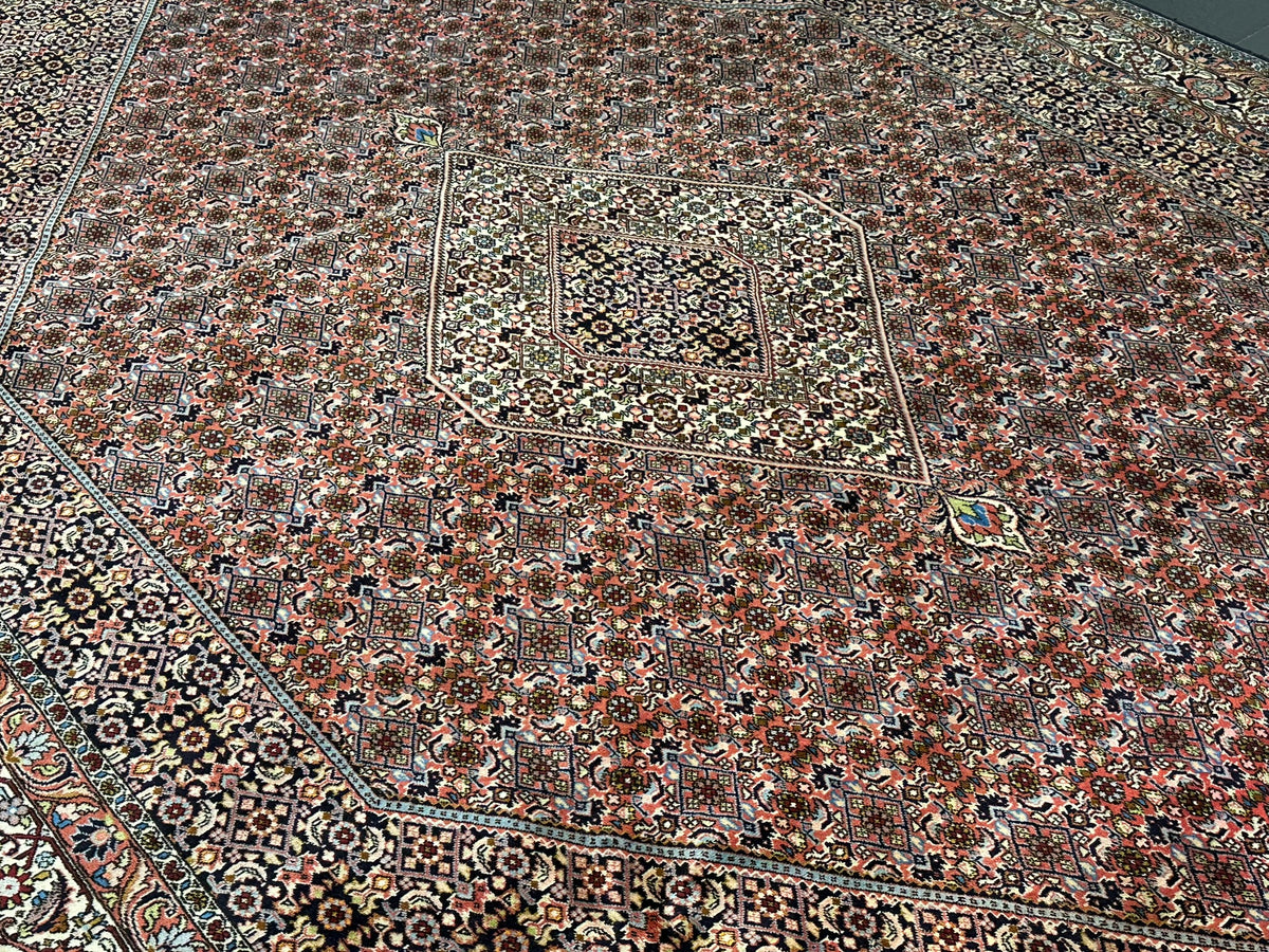 Orientteppich handgeknüpft Bidjar Wolle Top 355x250 cm