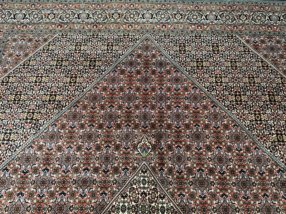 Orientteppich handgeknüpft Bidjar Wolle Top 355x250 cm
