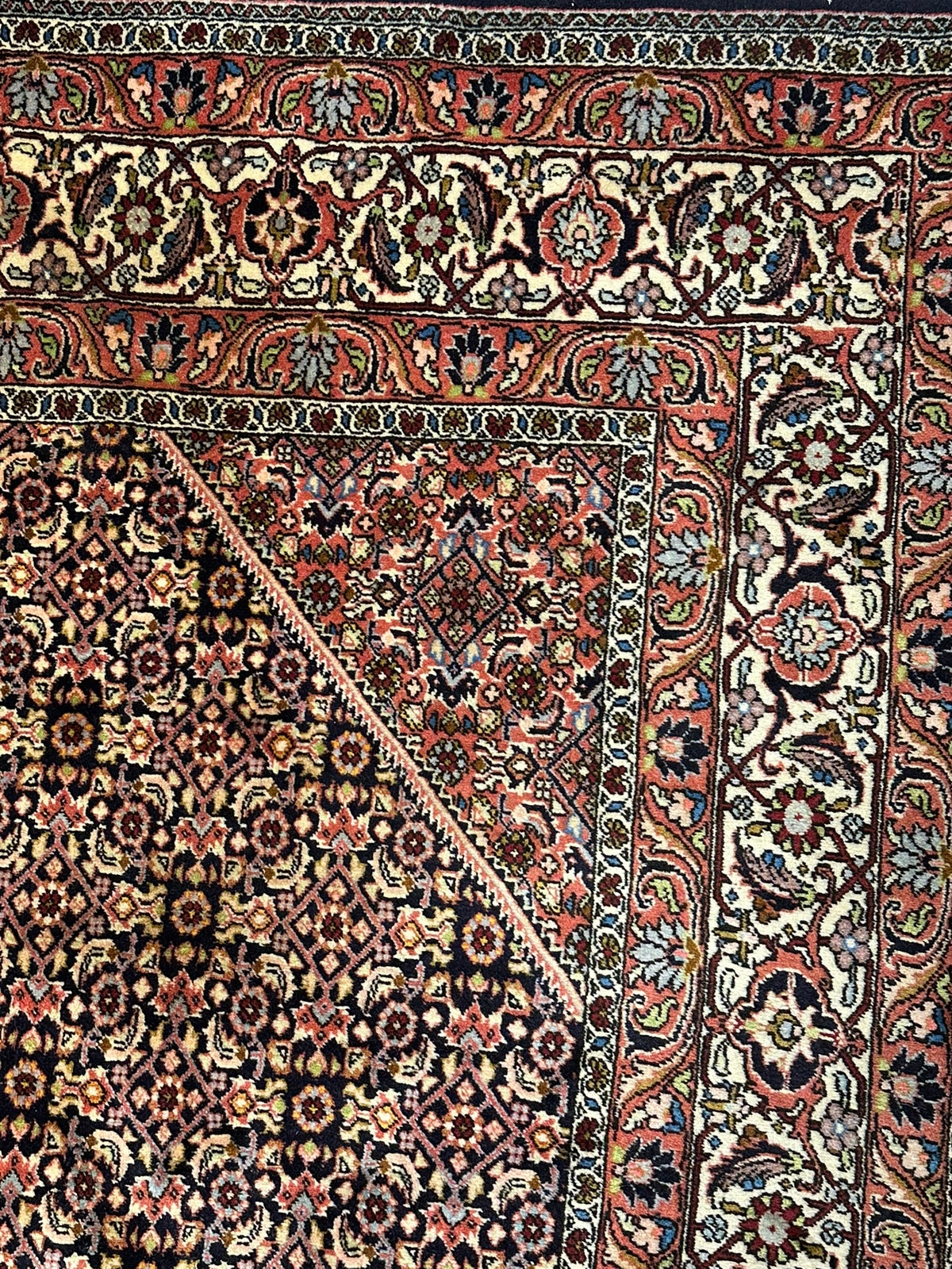 Orientteppich handgeknüpft Bidjar Wolle Top 355x250 cm