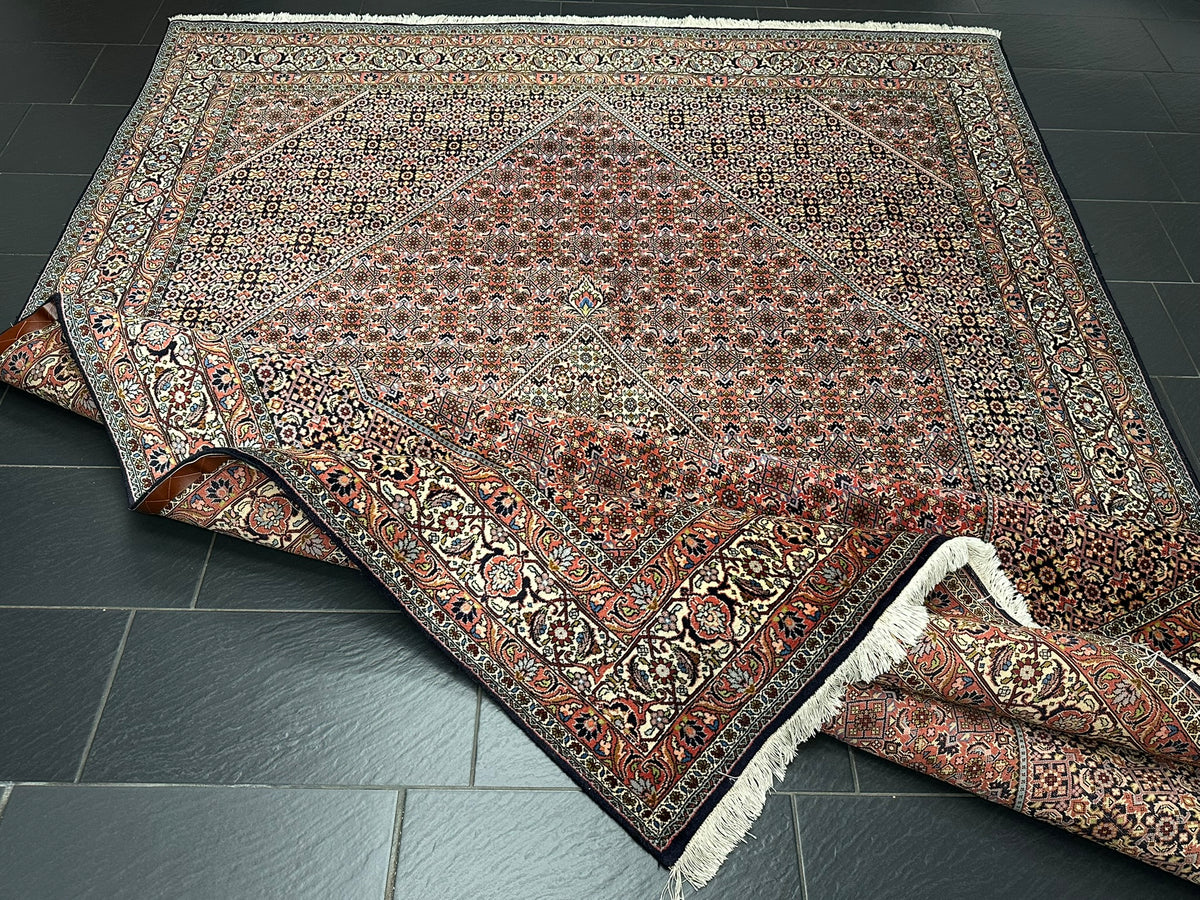 Orientteppich handgeknüpft Bidjar Wolle Top 355x250 cm