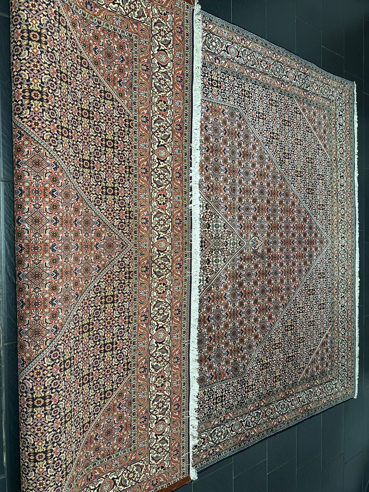 Orientteppich handgeknüpft Bidjar Wolle Top 355x250 cm