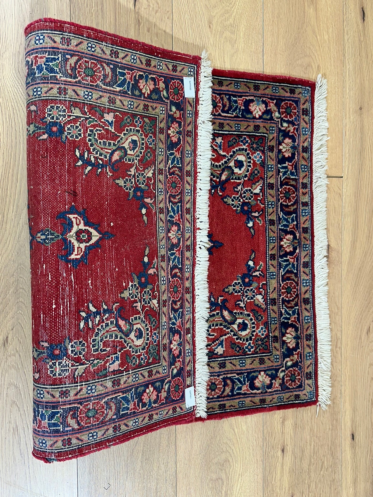 Orientteppich handgeknüpft Sarough 96x73 cm