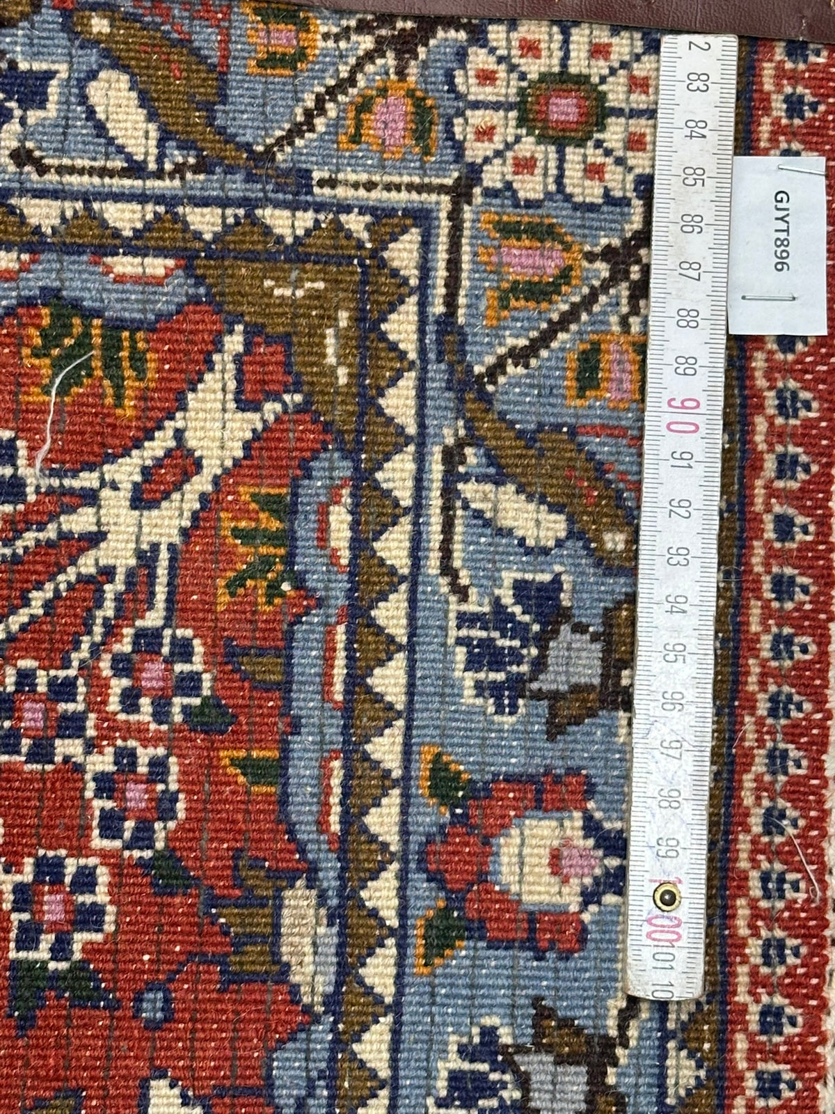 Orientteppich handgeknüpft Felder Moud Wolle Top 360x257 cm