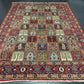 Orientteppich handgeknüpft Felder Ghom Korkwolle 330x240 cm