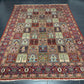 Orientteppich handgeknüpft Felder Ghom Korkwolle 330x240 cm
