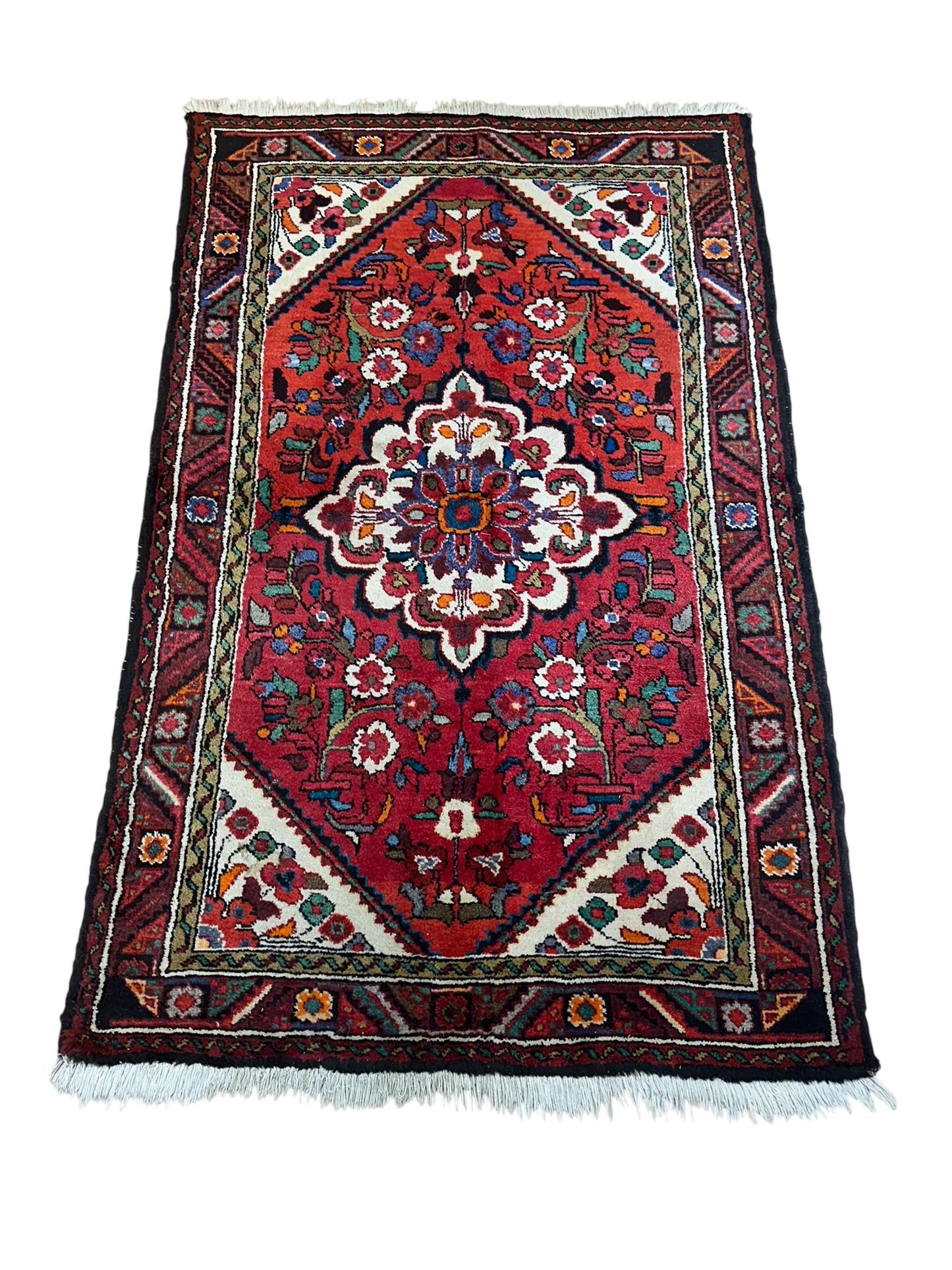 Orientteppich handgeknüpft Hamadan 166x105 cm