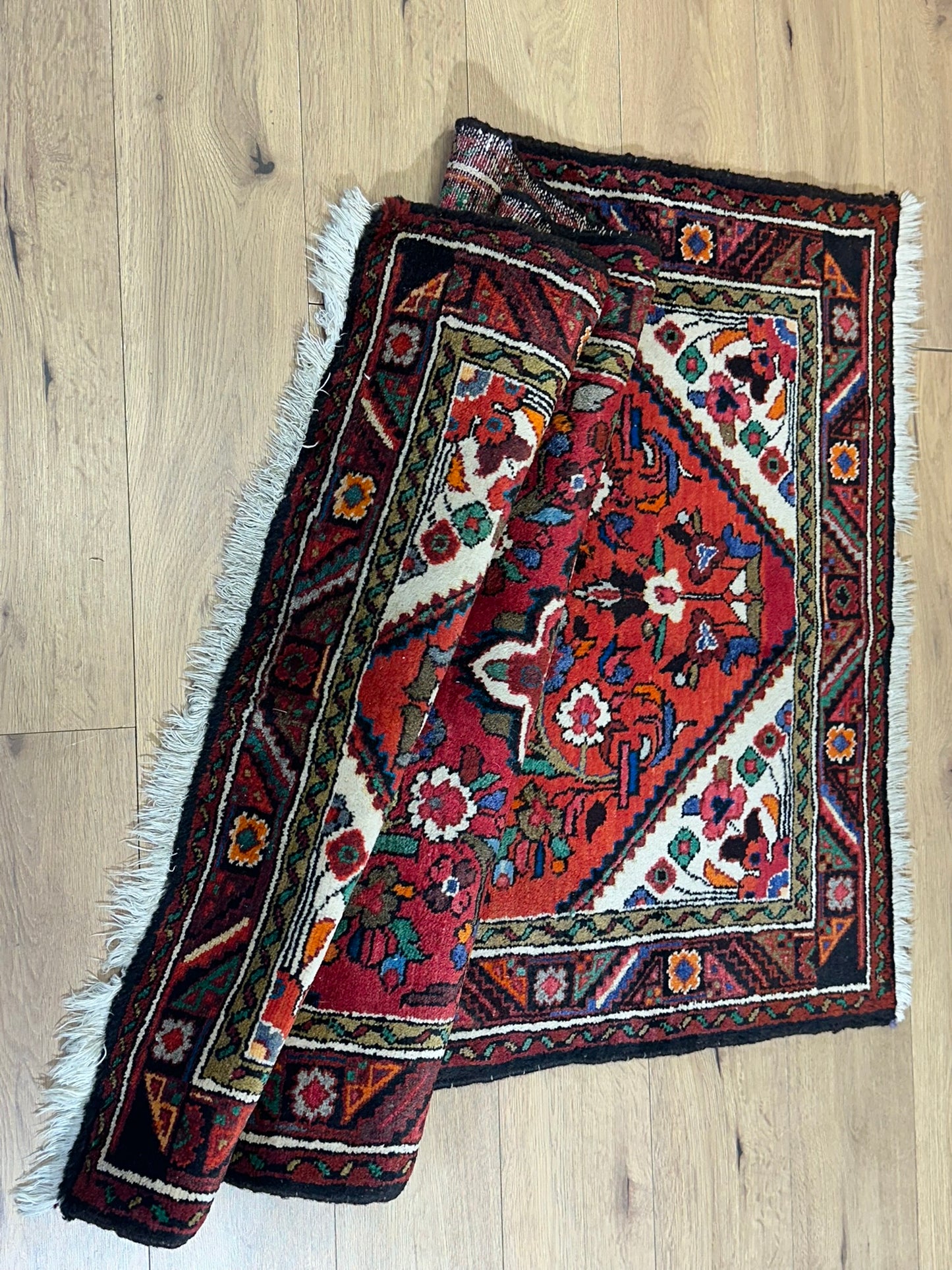 Orientteppich handgeknüpft Hamadan 166x105 cm