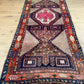 Orientteppich handgeknüpft Meschgin Heriz Läufer 336x130 cm