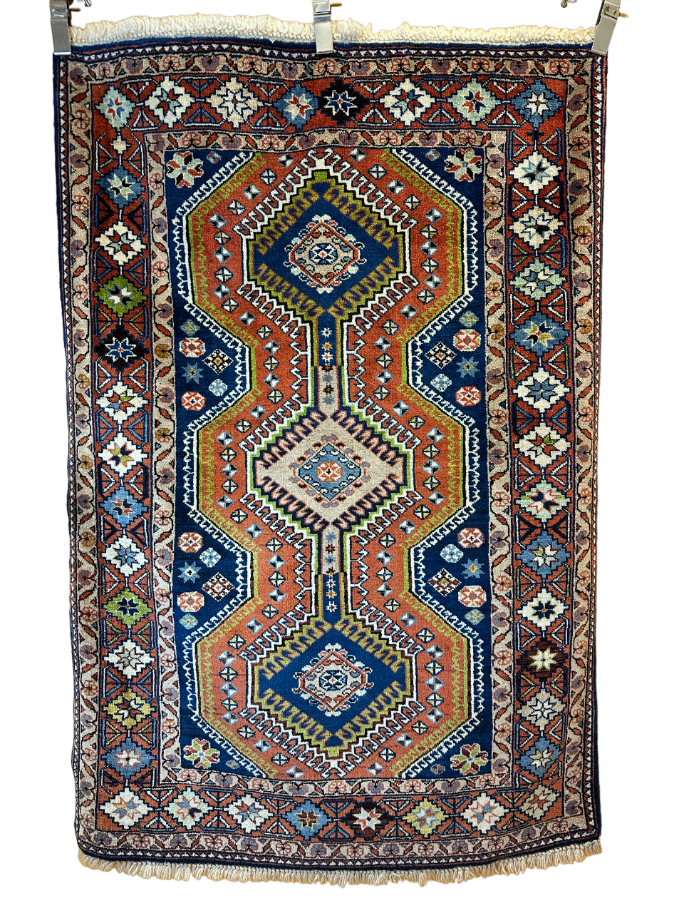 Handgeknüpfter Perser Orientteppich "Yalameh" 155x105 cm