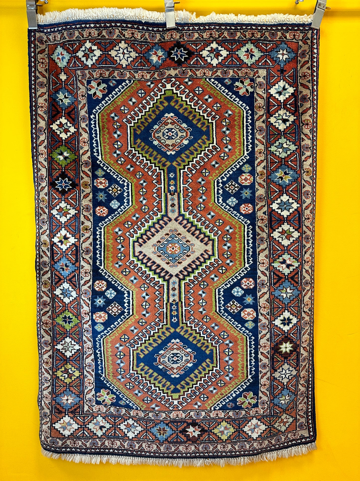 Handgeknüpfter Perser Orientteppich "Yalameh" 155x105 cm