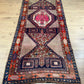 Orientteppich handgeknüpft Meschgin Heriz Läufer 336x130 cm