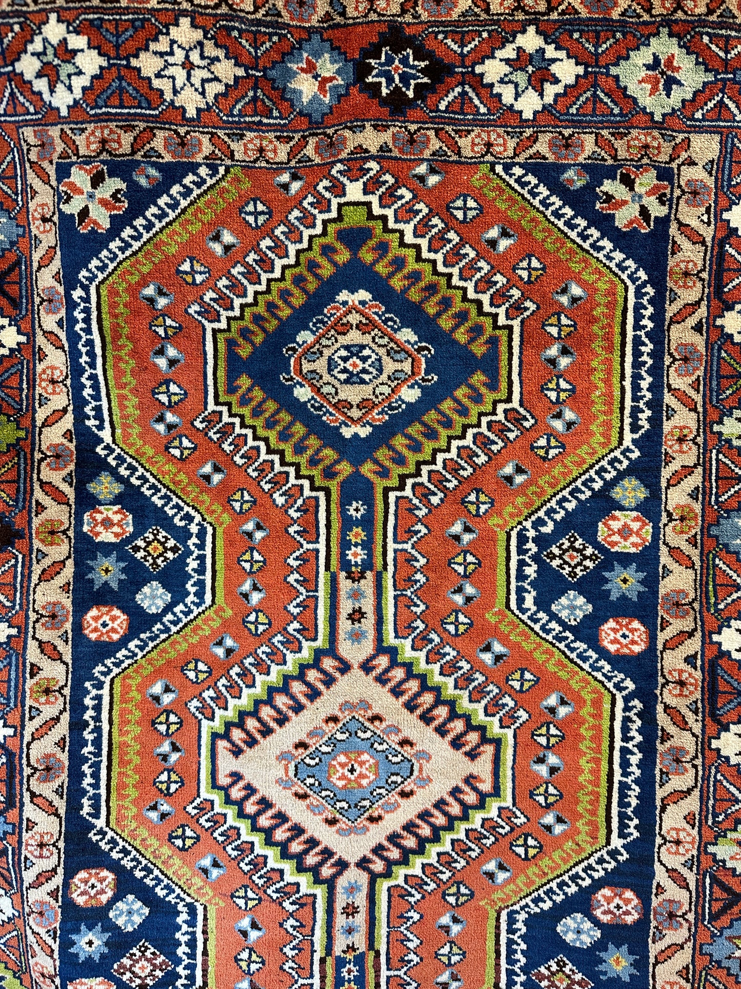 Handgeknüpfter Perser Orientteppich "Yalameh" 155x105 cm