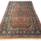 Antiker Orientteppich handgeknüpft Keschan 355x225 cm