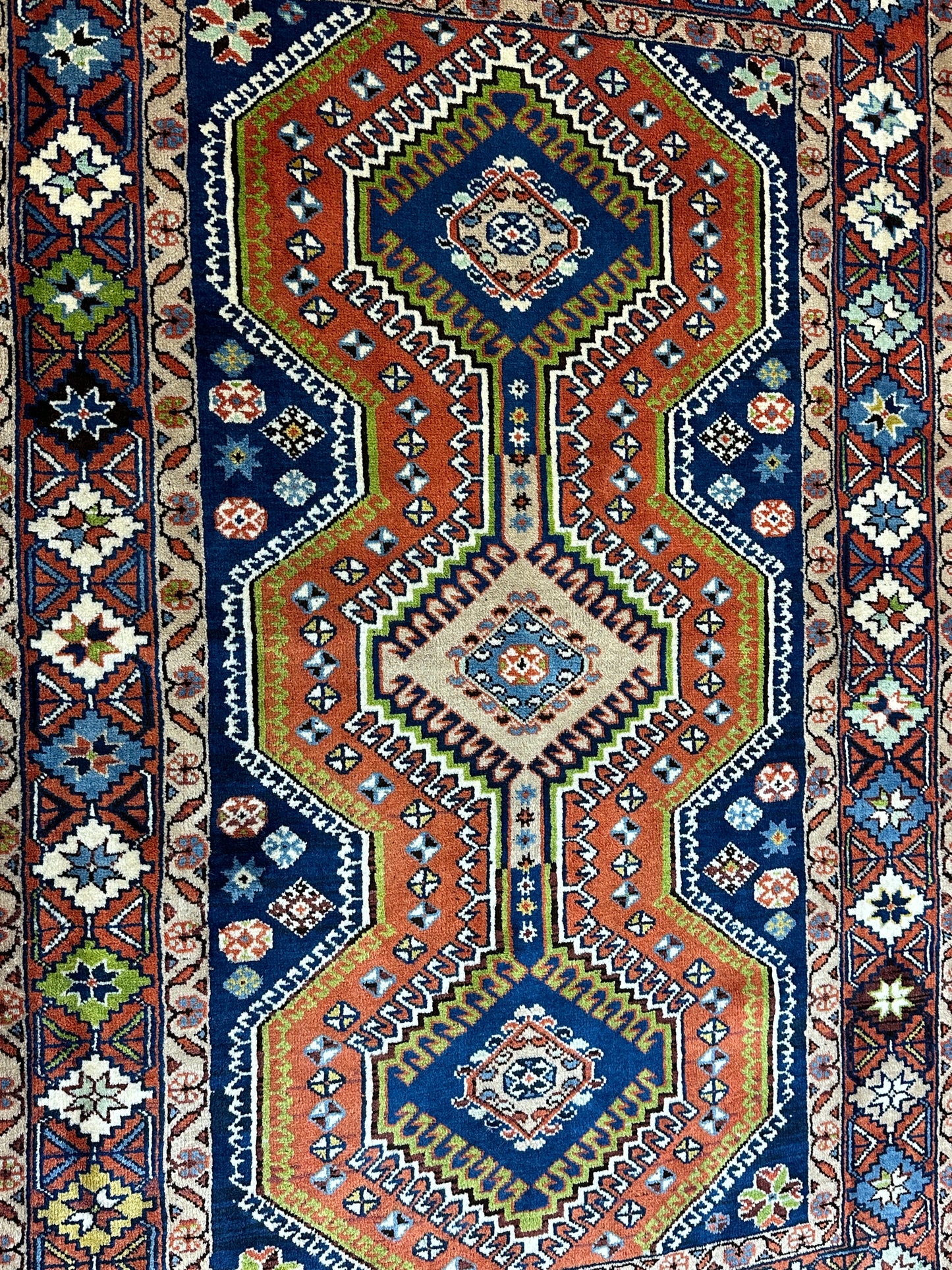 Handgeknüpfter Perser Orientteppich "Yalameh" 155x105 cm