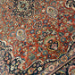 Antiker Orientteppich handgeknüpft Keschan 355x225 cm