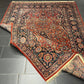 Antiker Orientteppich handgeknüpft Keschan 355x225 cm
