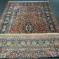 Antiker Orientteppich handgeknüpft Keschan 355x225 cm