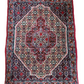 Orientteppich handgeknüpft Senneh Bidjar Wolle 100x72 cm