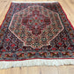 Orientteppich handgeknüpft Senneh Bidjar Wolle 100x72 cm