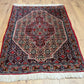 Orientteppich handgeknüpft Senneh Bidjar Wolle 100x72 cm